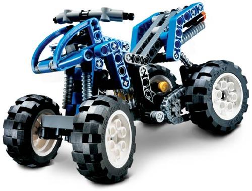 Moto Quad ( Lego 8282 ) imagen a