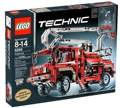 Súper camión de bomberos ( Lego 8289 ) imagen b