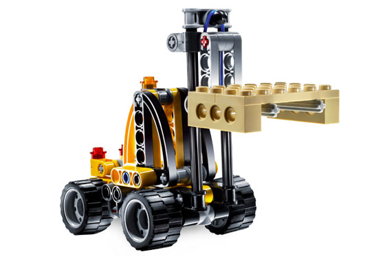 Carretilla Elevadora ( Lego 8290 ) imagen c