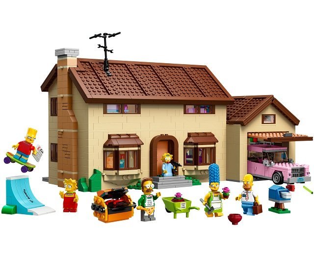 La casa de los Simpsons ( Lego 71006 ) imagen a