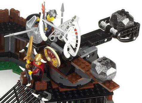 Fortaleza vikinga contra el dragón Fatner ( Lego 7019 ) imagen d