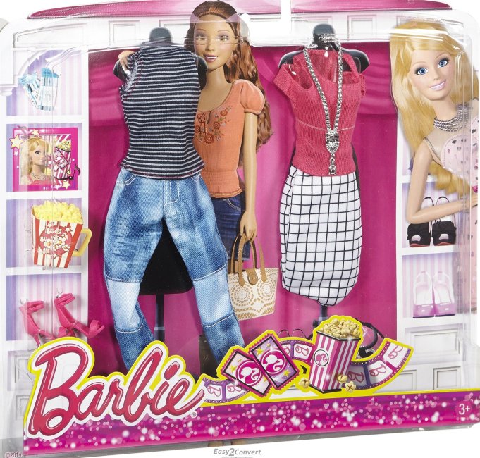 Pack de 2 vestidos modelo B ( Mattel CFY09 ) imagen b