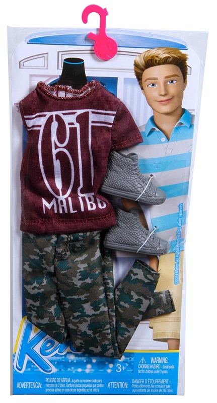 Ken Fashion Pack camuflaje Set ( Mattel CFY04 ) imagen b