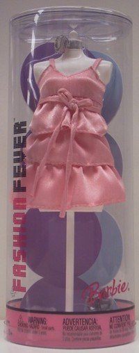 Barbie Fashion Fever Pink Ruffle Dress