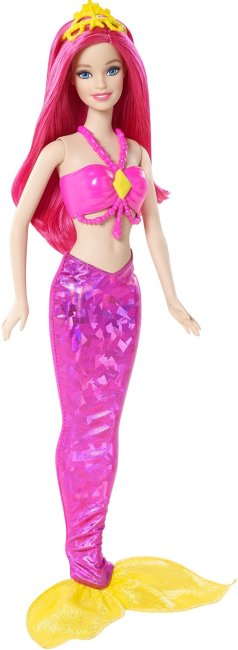 Barbie combi sirena rosa ( Mattel CFF29 ) imagen a