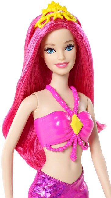 Barbie combi sirena rosa ( Mattel CFF29 ) imagen b