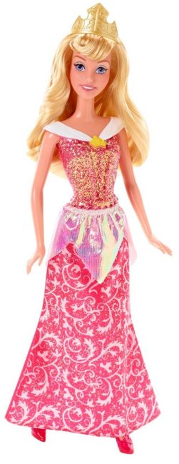 Princesas purpurinas Aurora ( Mattel CFB76 ) imagen a