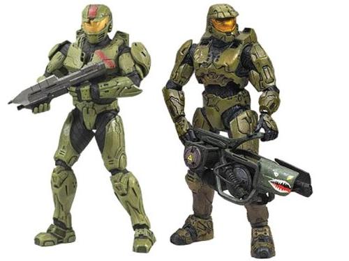 Halo Collection. MARK VI and Red Team leader and Master Chief ( McFarlaneToys 18582 ) imagen a