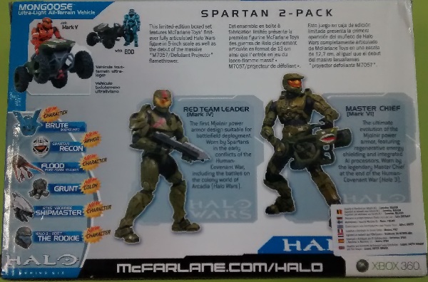 Halo Collection. MARK VI and Red Team leader and Master Chief ( McFarlaneToys 18582 ) imagen b
