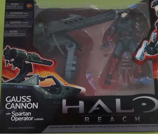 Halo Reach. Gaus Cannon with Spartan Operator ( McFarlaneToys 18939 ) imagen e