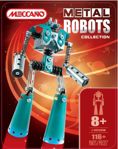 Robot  azul ( Meccano 892400B ) imagen b