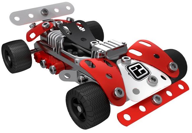 Small Turbo Cars Rojo ( Meccano 882350A ) imagen a