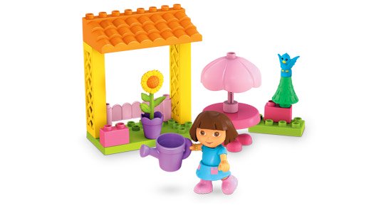Cenador de jardín de Dora ( Mega Bloks 3080 ) imagen a