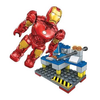 Iron Man 2 Plataforma de Trabajo ( Mega Bloks 91206 ) imagen a