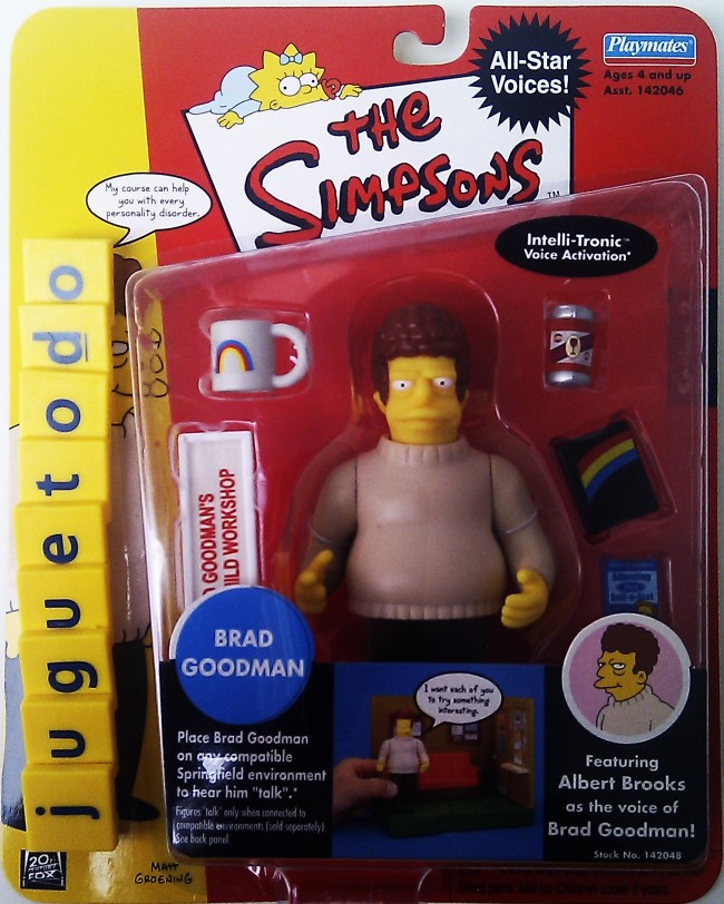 The Simpsons Brad Goodman ( Playmates 142048 ) imagen b
