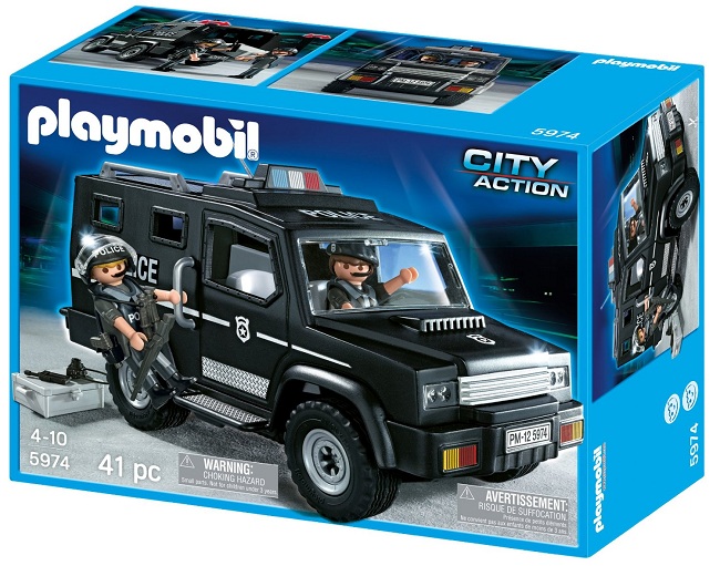 Furgón Unidad Táctica de Policía (SWAT) ( Playmobil 5974 ) imagen c