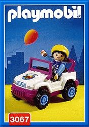 Niña en coche ( Playmobil 3067 ) imagen a