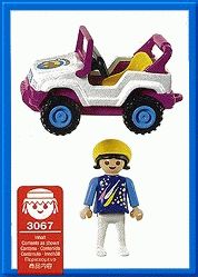 Niña en coche ( Playmobil 3067 ) imagen b