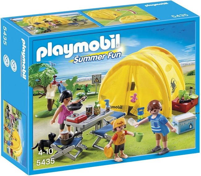 Familia de acampada ( Playmobil 5435 ) imagen c