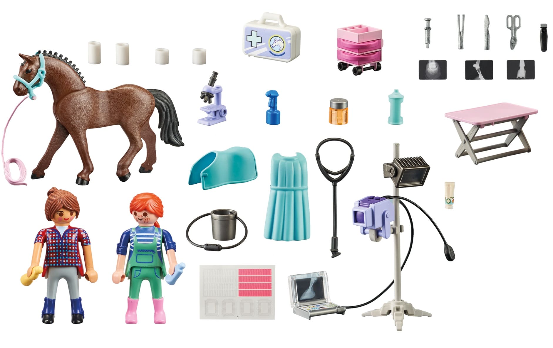 Veterinaria para caballos ( Playmobil 71241 ) imagen d