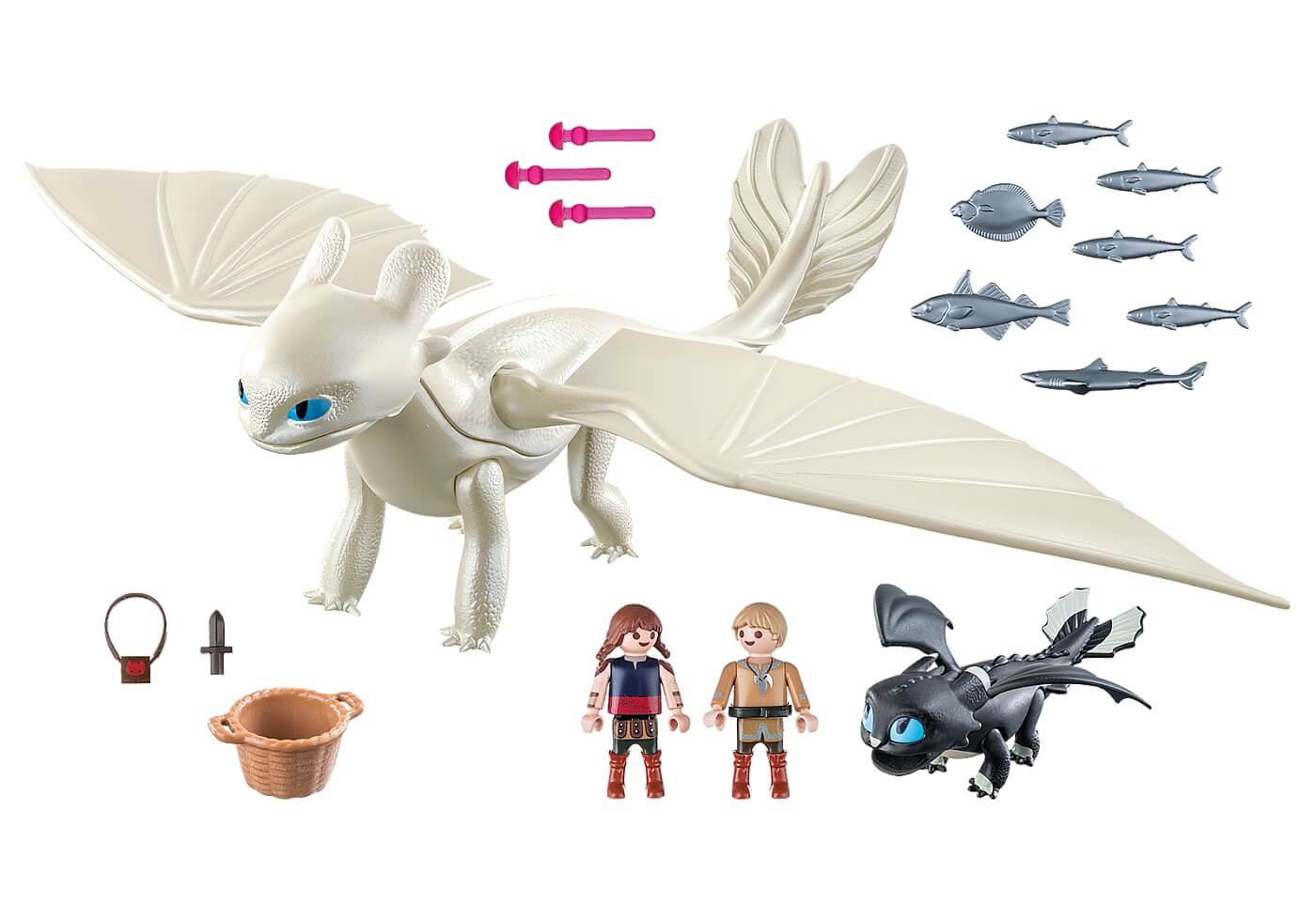 Furia Diurna y bebe dragon con niños ( Playmobil 70038 ) imagen b