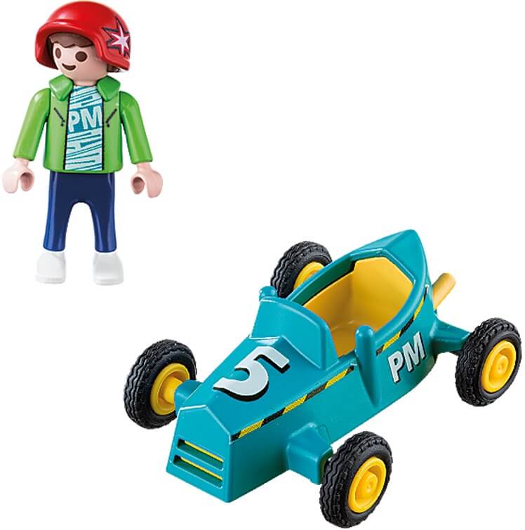 Niño con Kart ( Playmobil 5382 ) imagen a