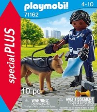 Policia y perro antidrogas