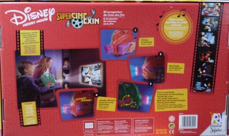 Super Cinexin Mickey Mouse ( Popular de Juguetes 2394 ) imagen b