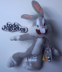 Peluche Bugs Bunny. 15cm
