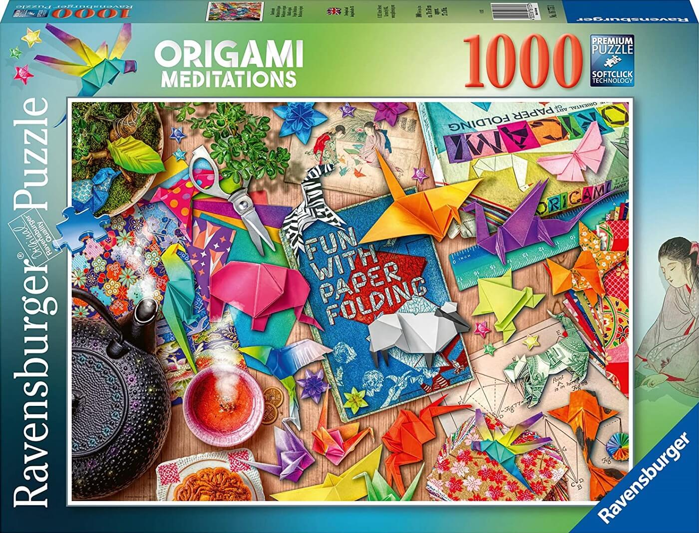 1000 Meditaciones de Origami ( Ravensburger 16775 ) imagen b