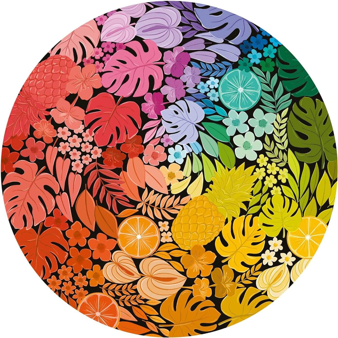 500 Tropical Circle of Colors Circular ( Ravensburger 12000821 ) imagen a