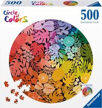 500 Tropical Circle of Colors Circular