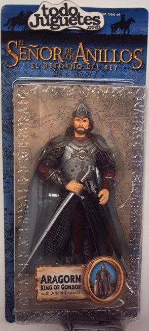 Aragorn King of Gondor ( Toy Biz 1991H ) imagen a