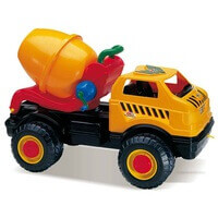 Camión Super Lorry Hormigonera Road Works en caja
