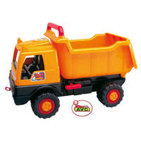 Camión Volquete Hard Truck Road Works en caja