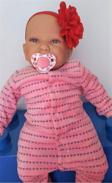 Sofía pijama invierno rosa ( Berenguer 501 ) imagen a