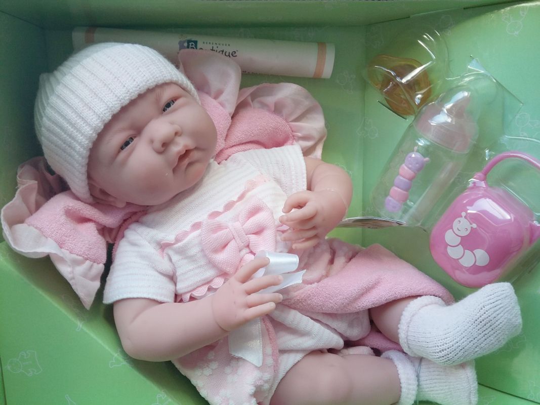 Recién nacida con accesorios ( Berenguer 18780 ) imagen e