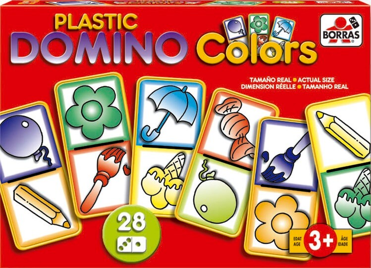 Plastic Domino Colors