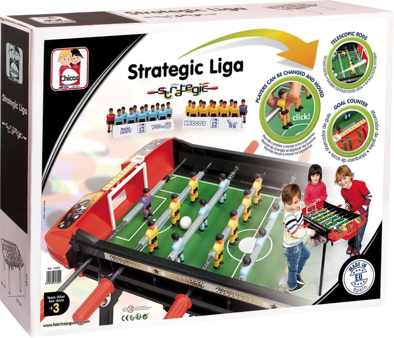 Futbolín Strategic Liga ( Chicos 72302 ) imagen f