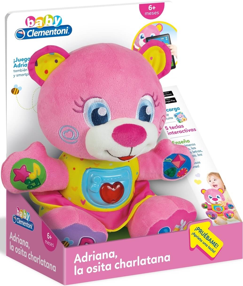 Adriana la Osita Charlatana ( Clementoni 55274 ) imagen c