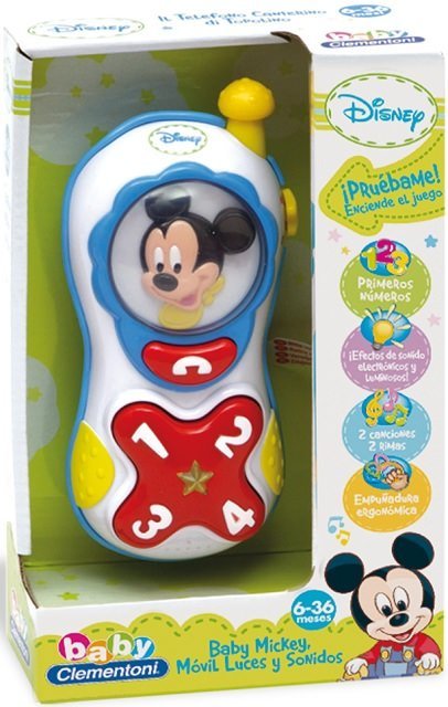 Móvil Baby Mickey con voz, luz y sonidos ( Clementoni 65348 ) imagen c