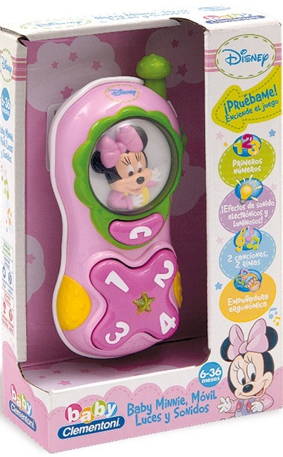 Móvil Baby Minnie con Voz, Luces y Sonidos ( Clementoni 65349 ) imagen c