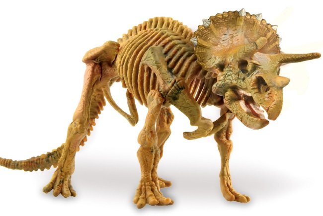Arqueojugando Triceratops fluorescente ( Clementoni 55031 ) imagen b
