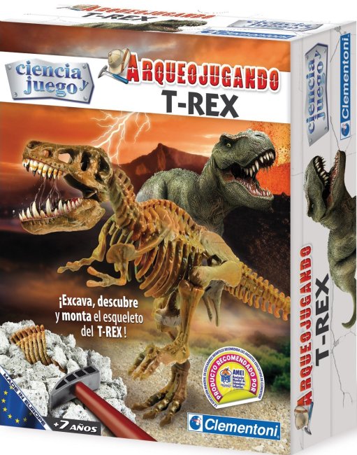 Arqueojugando T-Rex fluorescente ( Clementoni 55032 ) imagen d