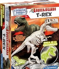 Arqueojugando T-Rex fluorescente