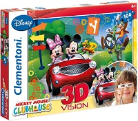 104 Mickey. 3D VISION