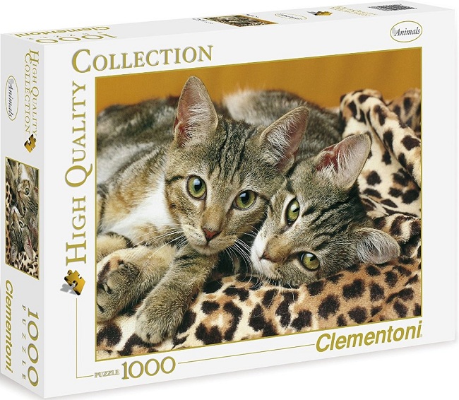 Puzzles Clementoni 1000 Los ojos del gato HIGH (Clementoni | Juguetes