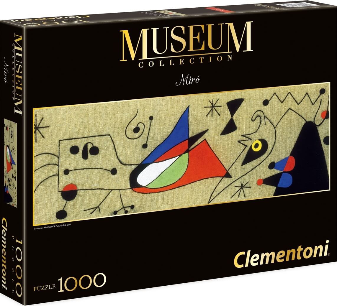 1000 Mujer y pájaro en la noche. Miró. MUSEUM