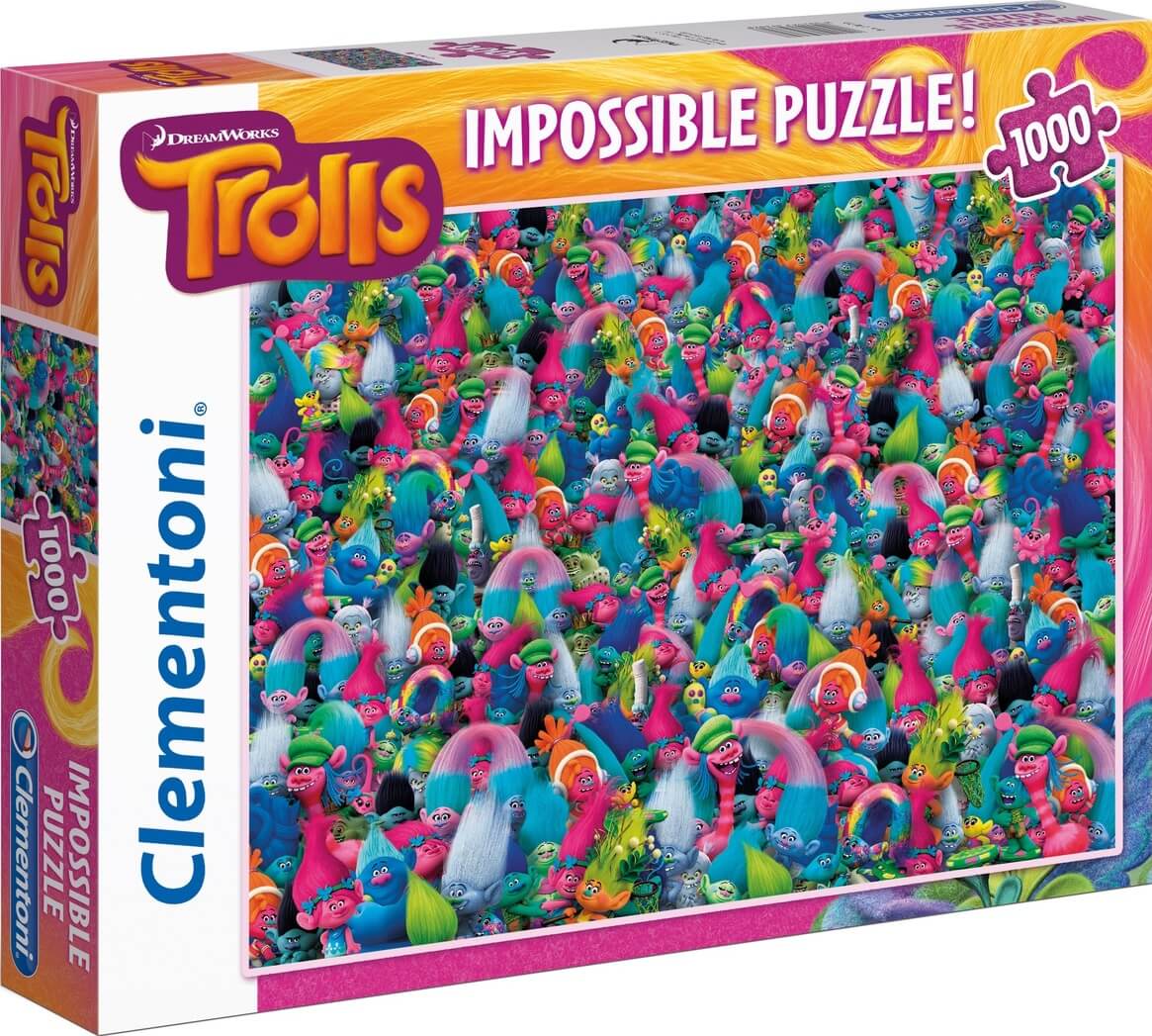 1000 Imposible Puzzle Trolls