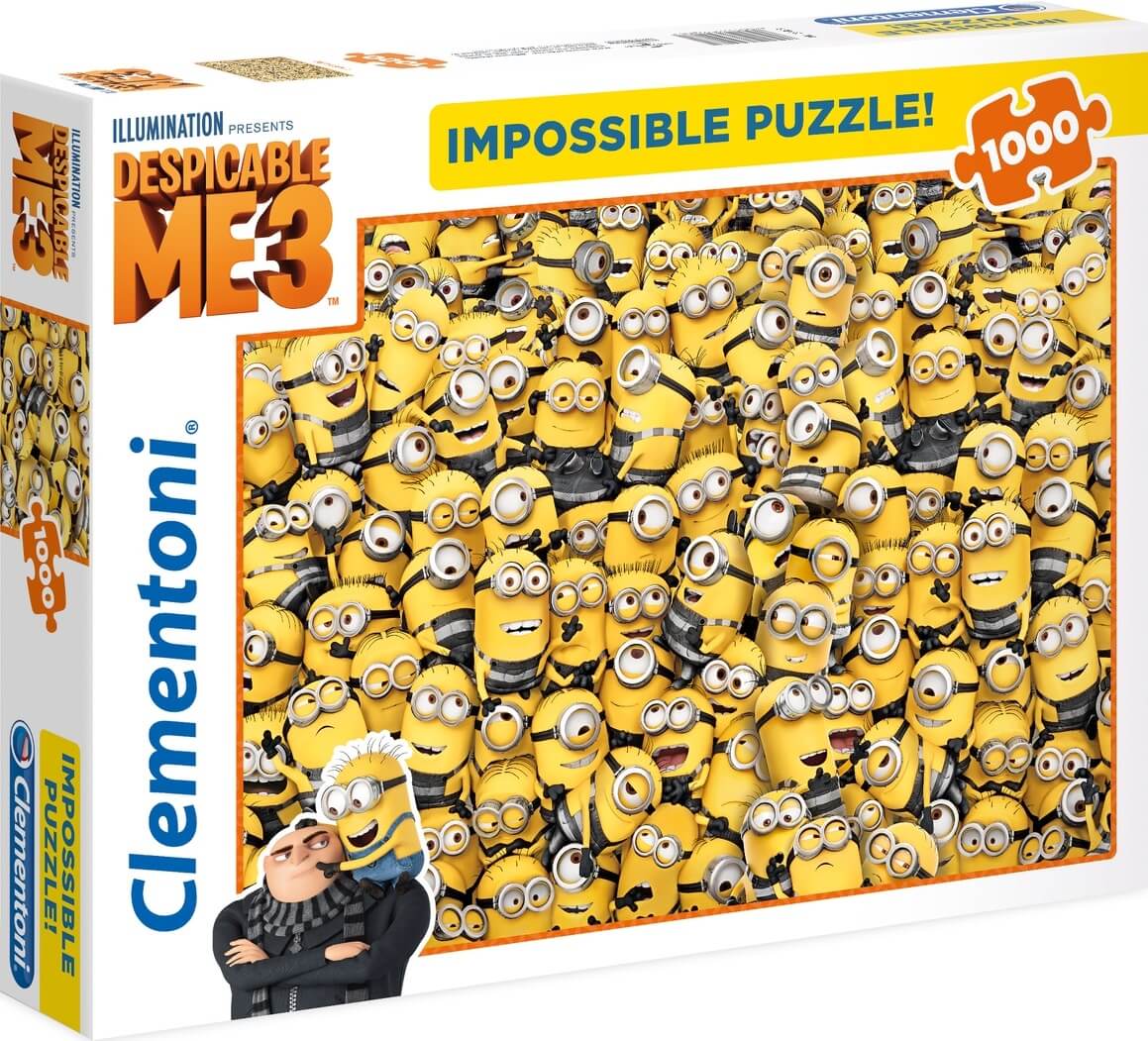 1000 Imposible Puzzle Despicable Me 3